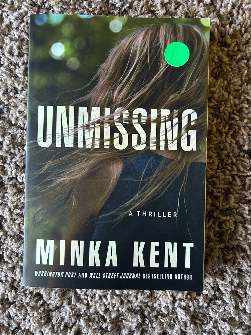 Source Unknown - Unmissing by Minka Kent (green, black, white)